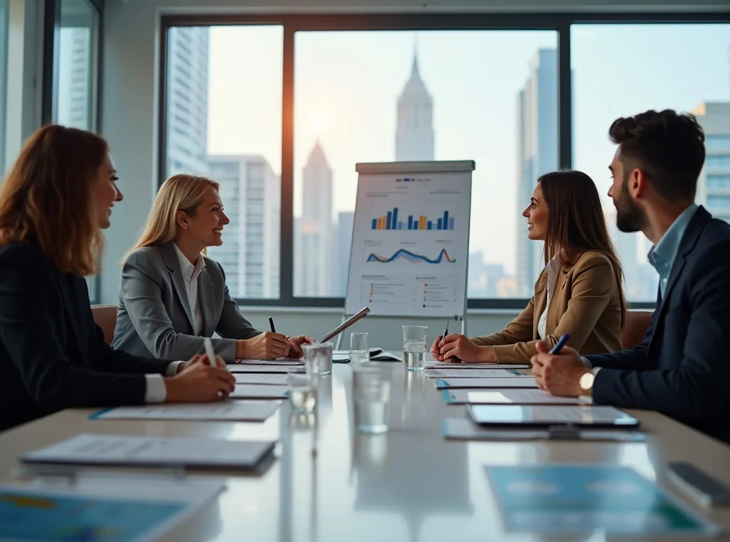 Business strategy planning session